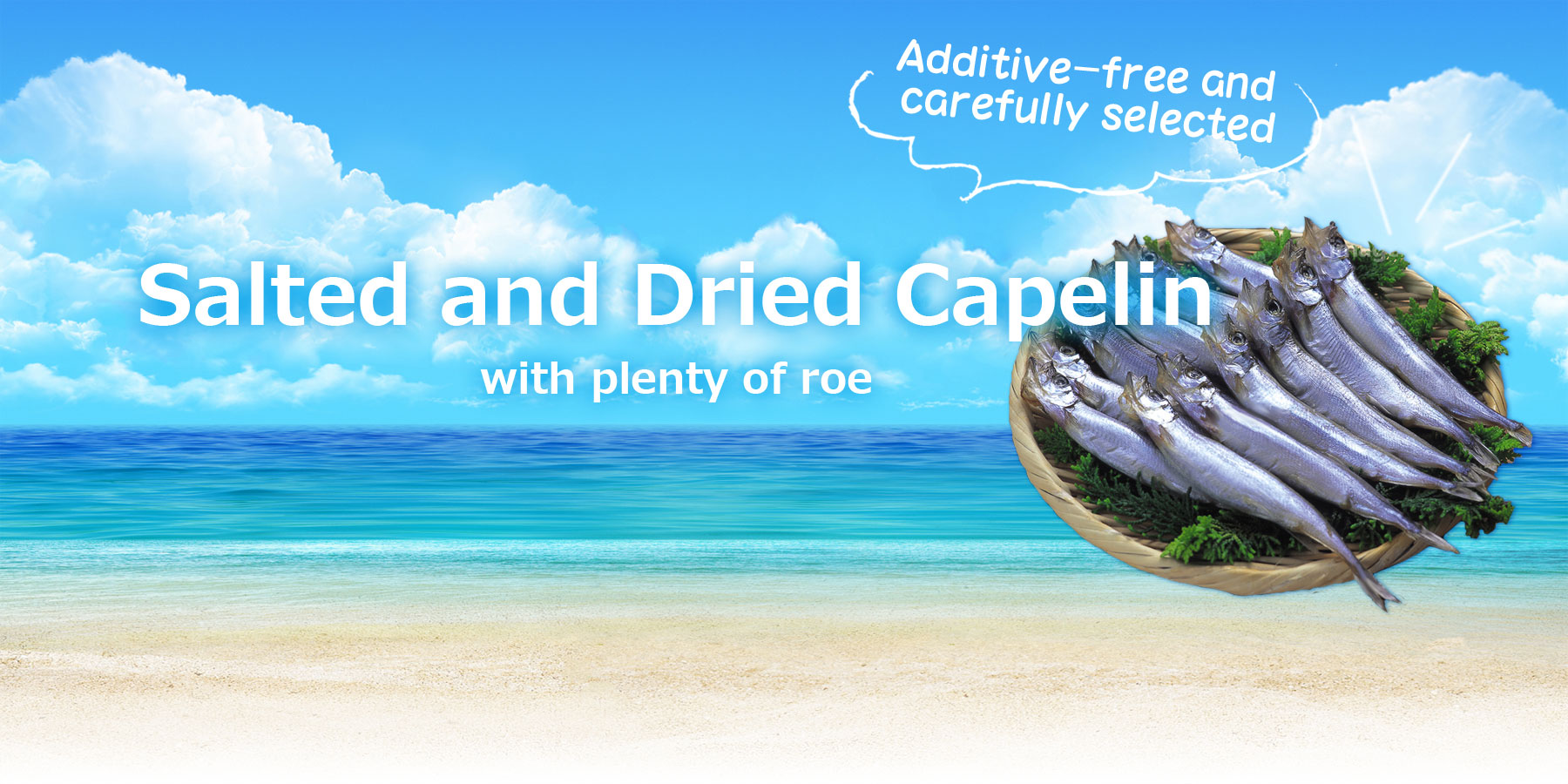 dried capelin/roe